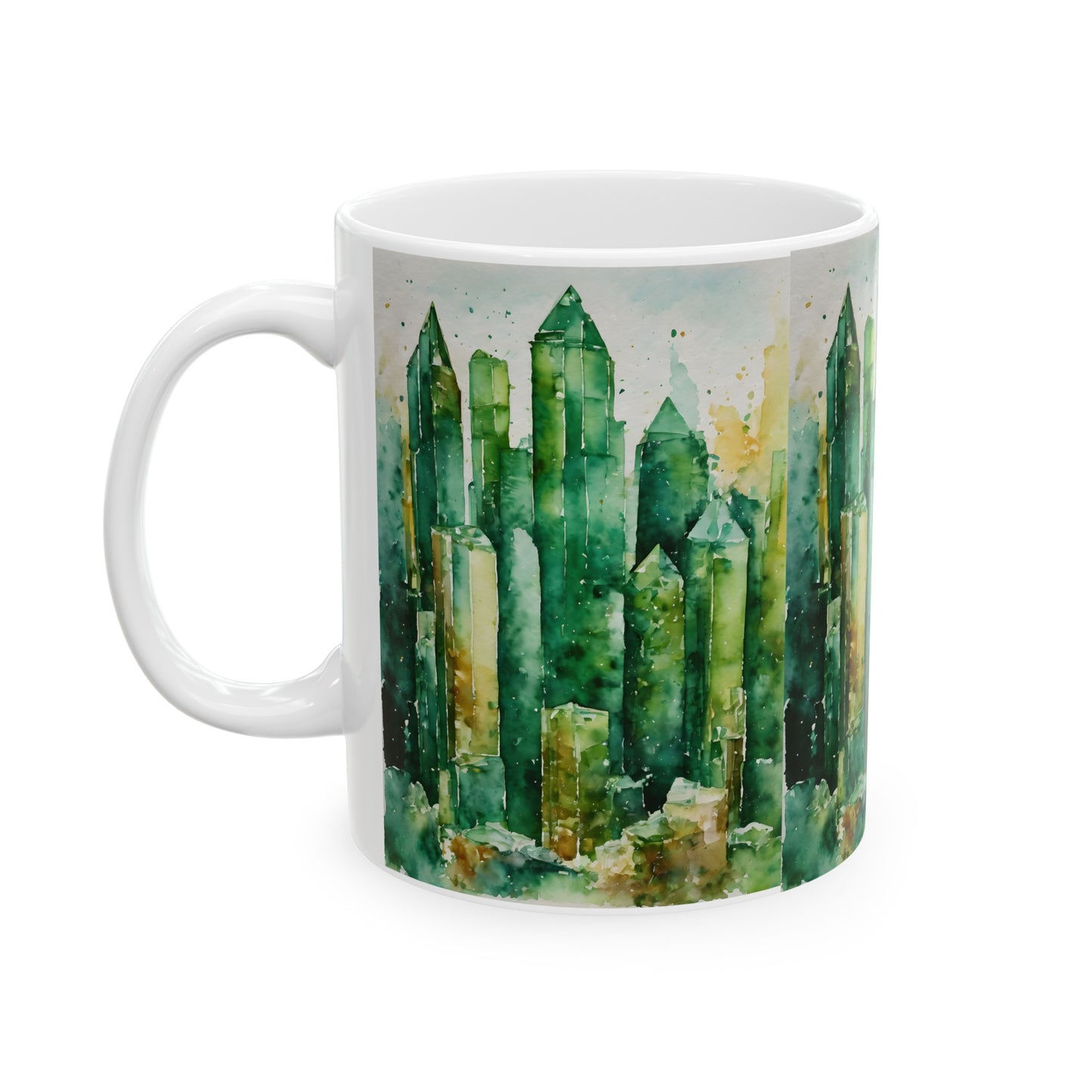 Emerald City Ceramic Mug 11oz